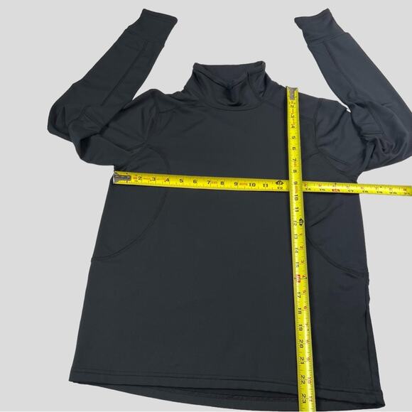 Nike Long Sleeve Active Turtleneck Thumb Holes FitDry Black Size Medium - Picture 7 of 12